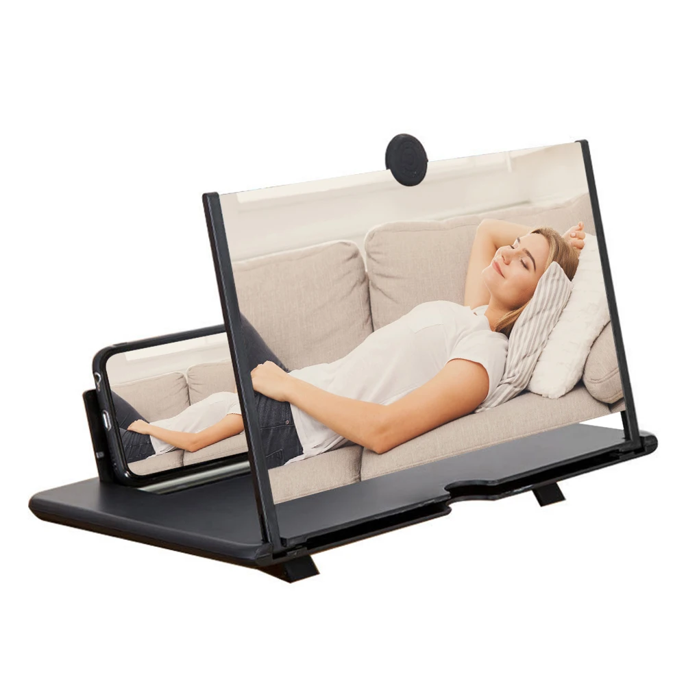 Mobile Phone Screen Magnifier with Folding Stand